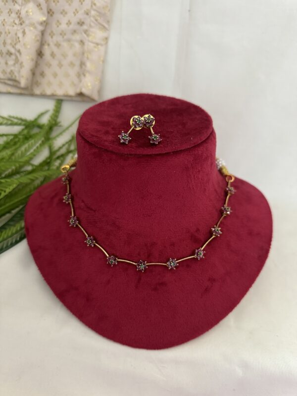 Flower Charm Diamond Set - Image 2