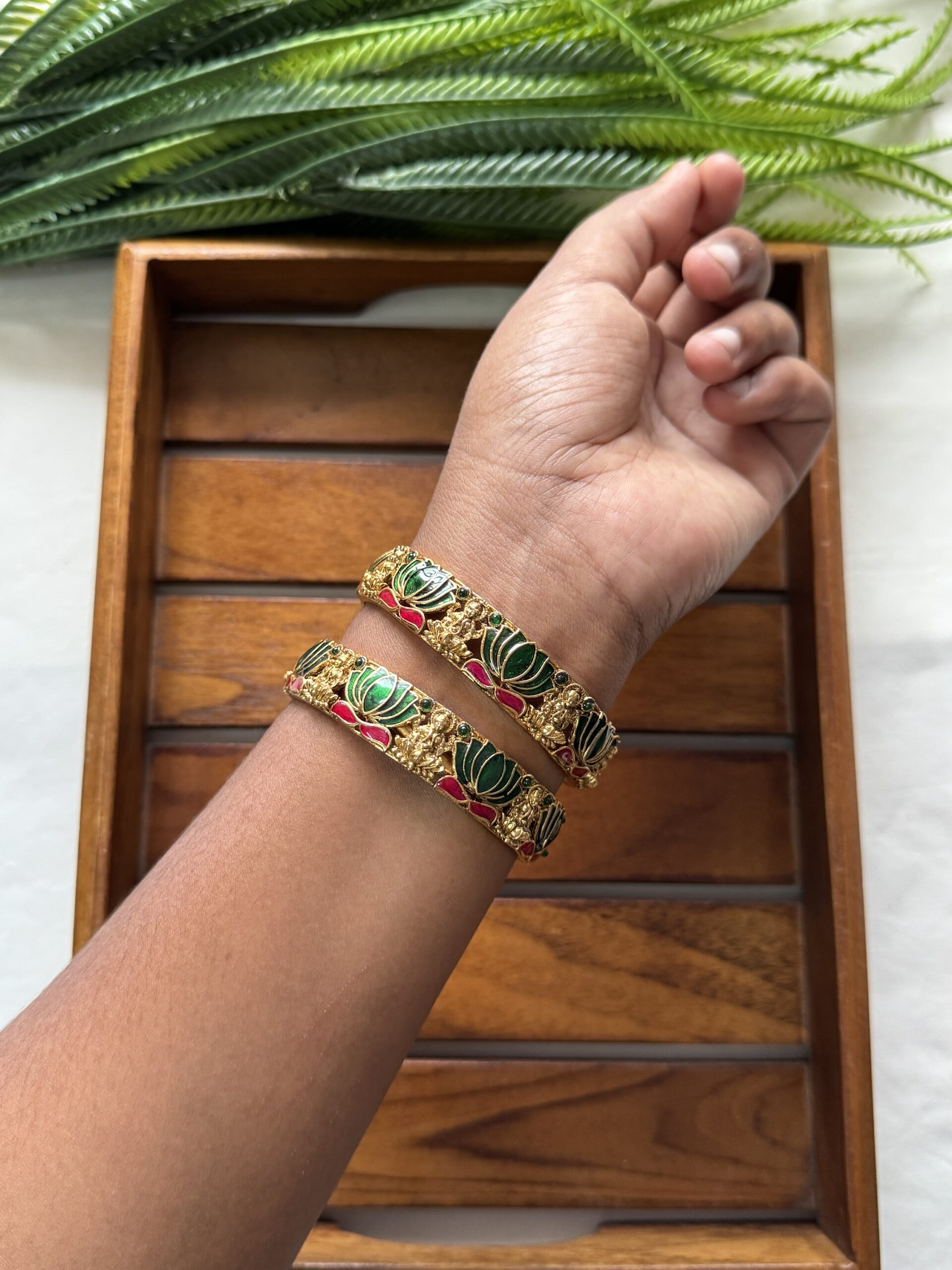 Lotus Bangle Size 2/8