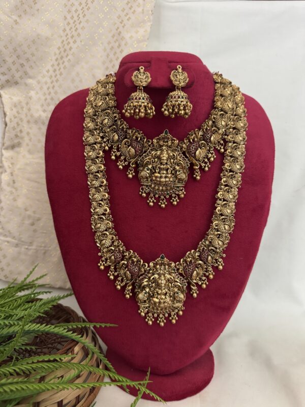 Shubha Lakshmi Bridal Set - Antique Finish