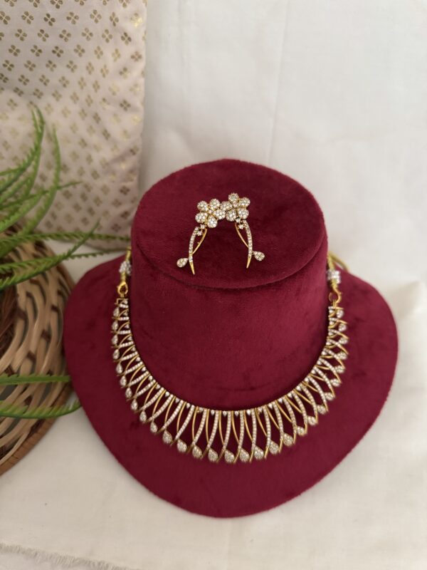 Radiance Petal Diamond Necklace - Image 2