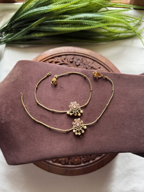 Lotus Bloom Anklet