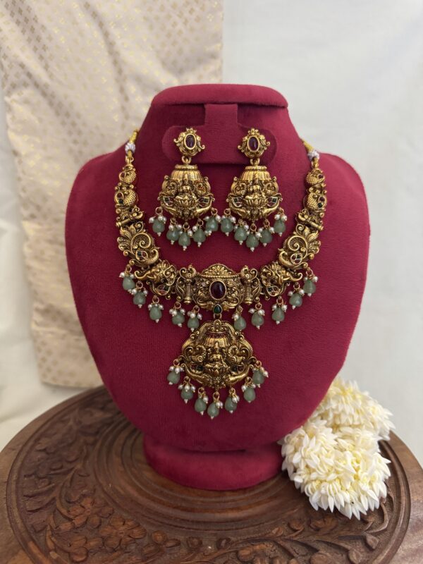 Gajalakshmi Antique Necklace