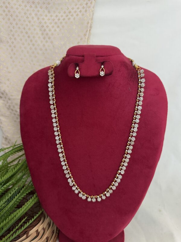 Sparkle Bliss Diamond Haram - Image 2