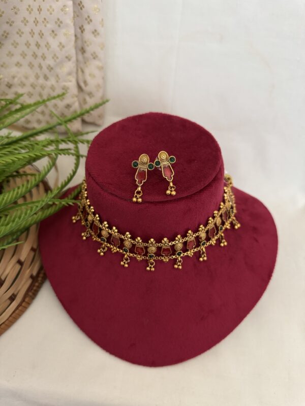 Vaibhavi Coin Choker - Image 3