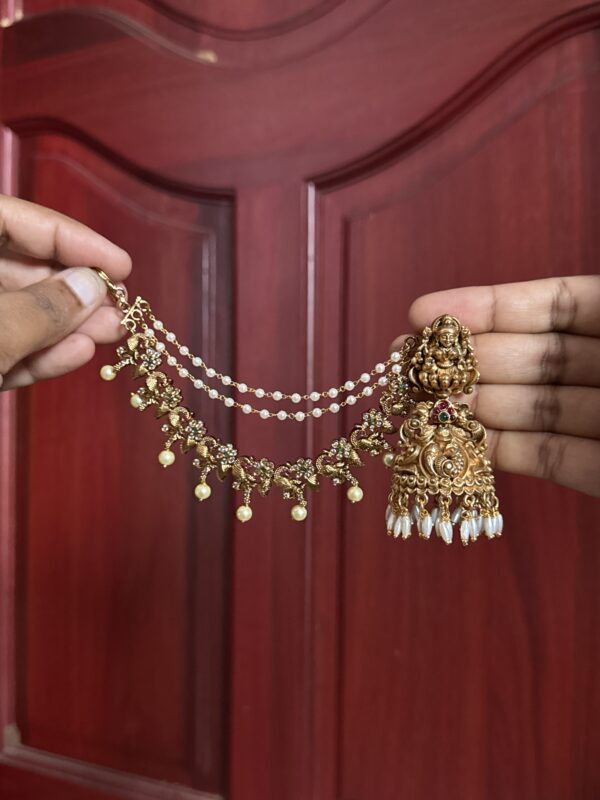 Sampoorna Devi Bridal Jhumka + Maati