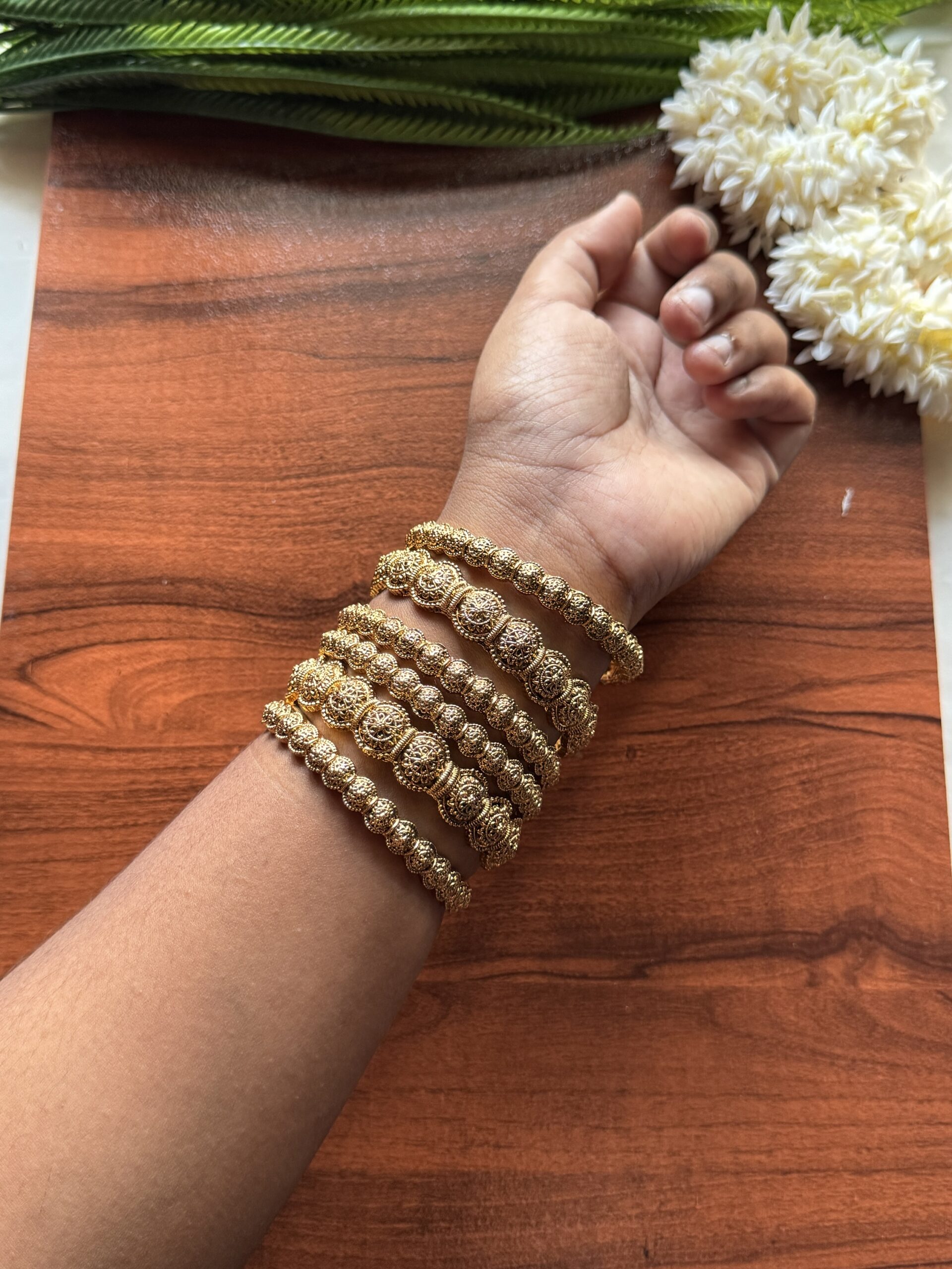 Golden Glow Bangles Size 2/4 - Image 2