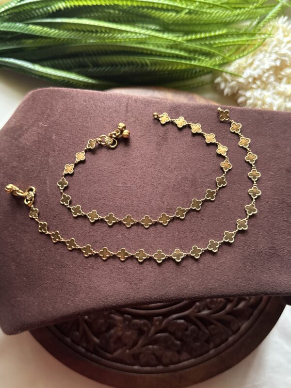 Golden Grace Anklet - Image 2