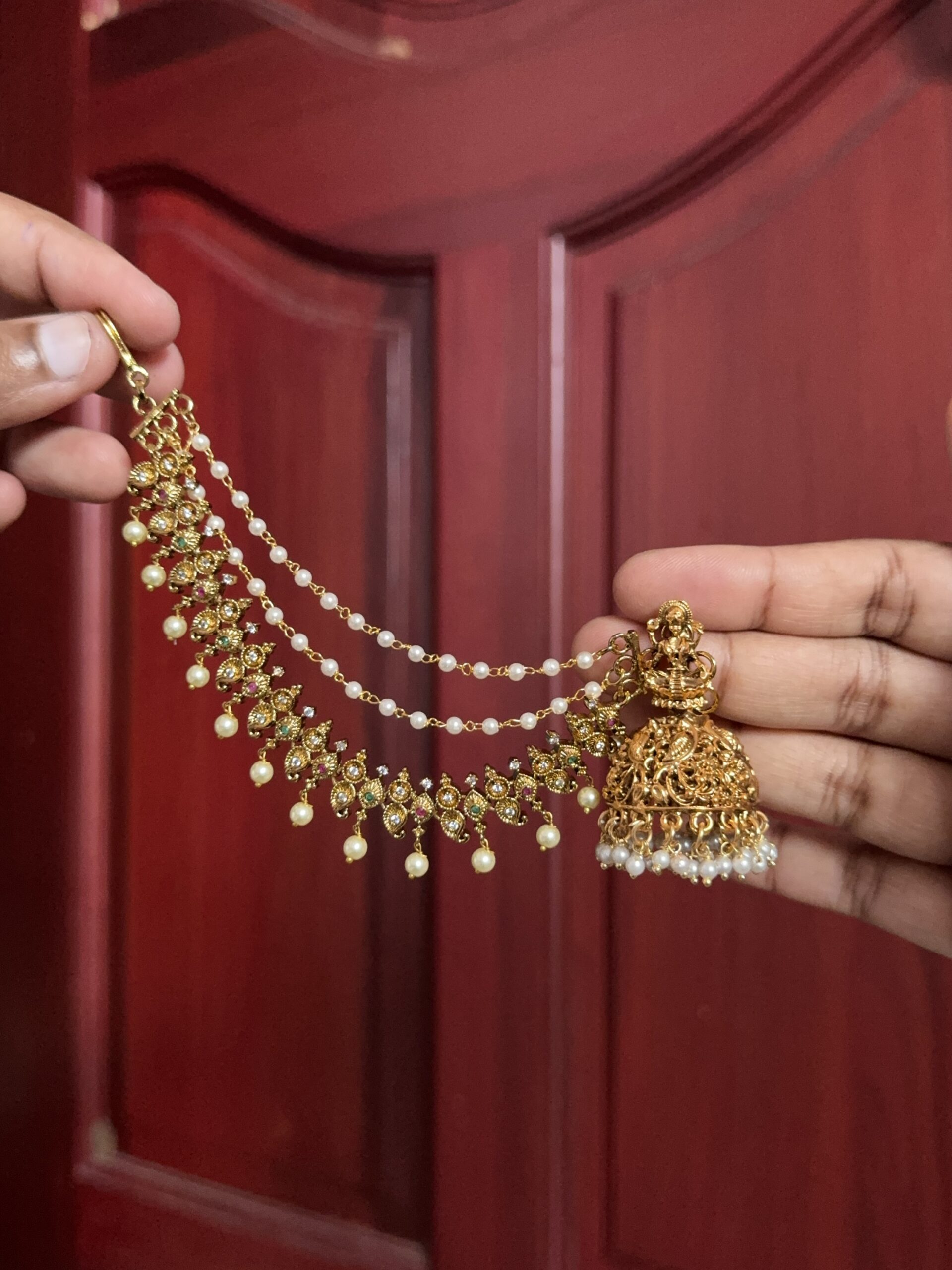Nakshatra Pearl Bridal Maati - Image 2
