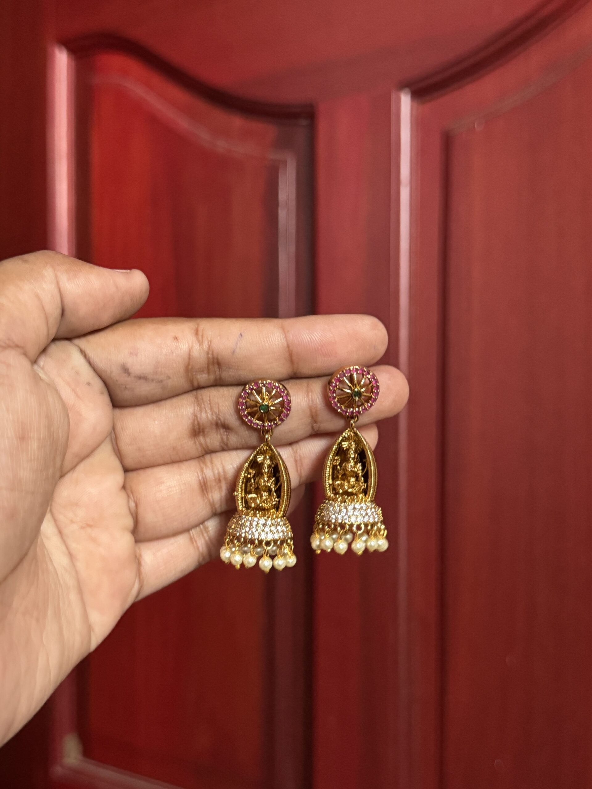 Paavai Temple Jhumka