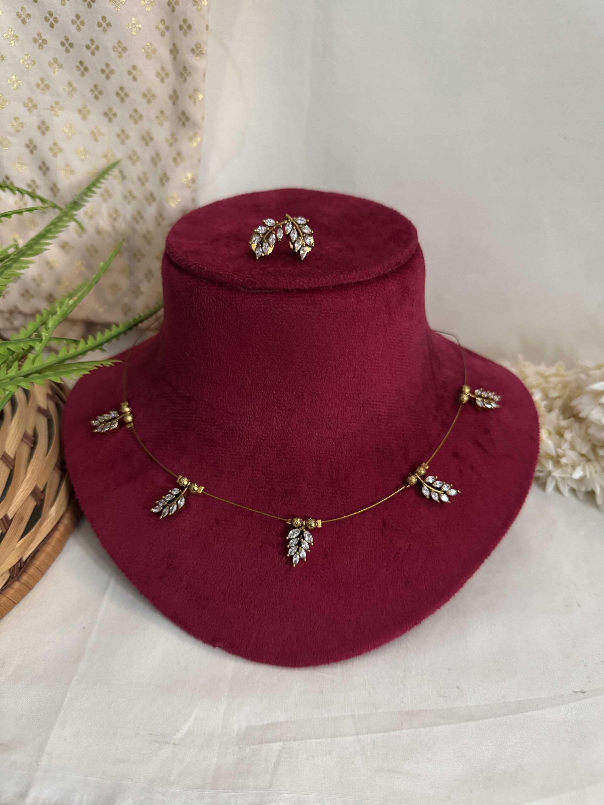 Bhagyashri Leaflet Diamond Invisible