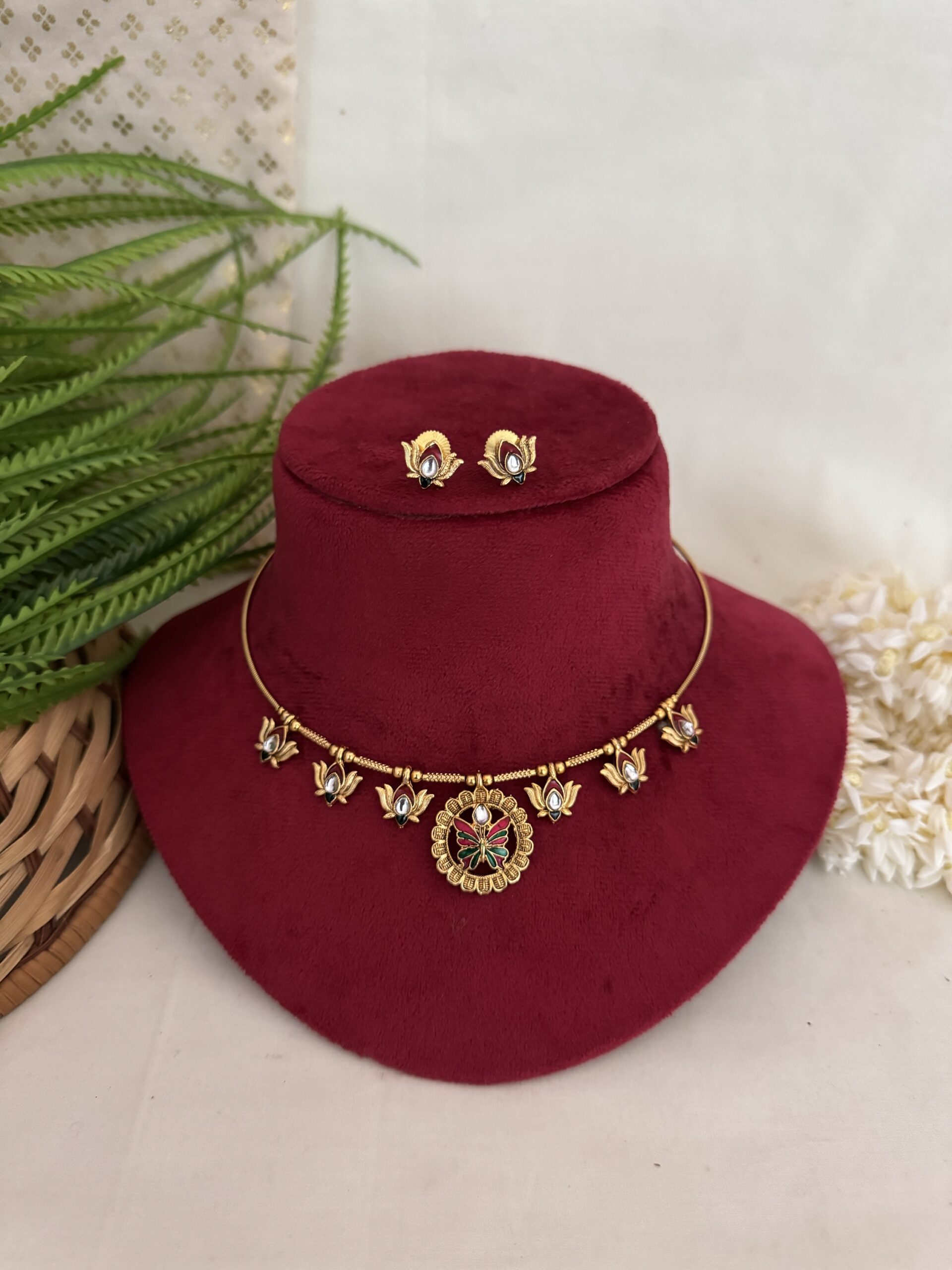 Aarohi Butterfly Charm Set