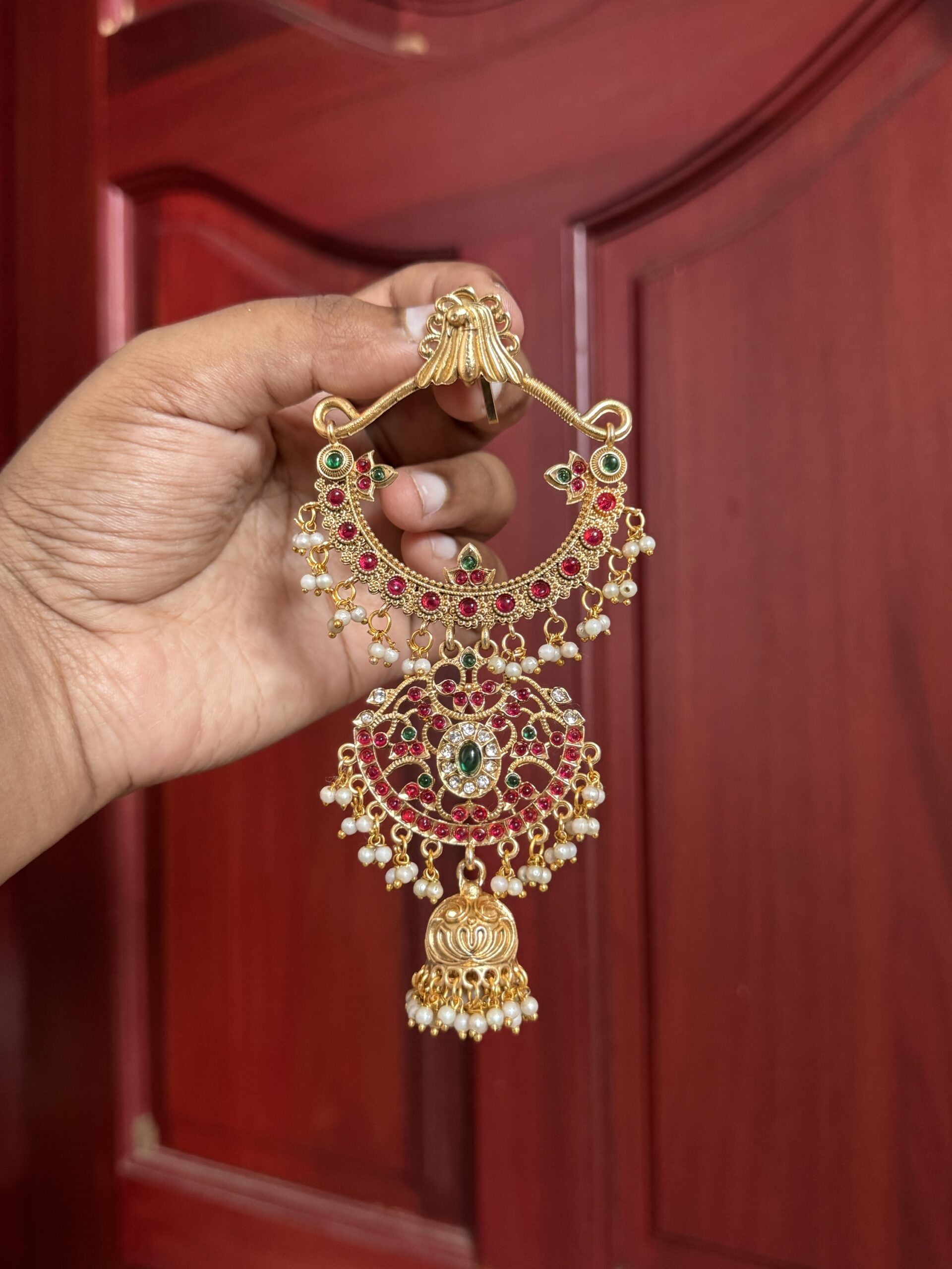 Antique Twin Crescent Jada Billa - Image 2