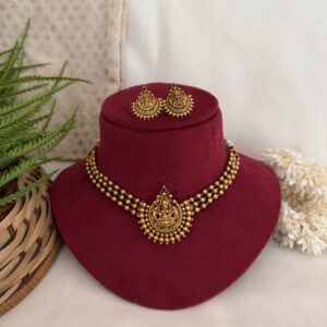 Divya Lakshmi Gold Tone Choker