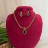 Chandrika Necklace Set - Green