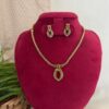 Chandrika Necklace Set - Ruby