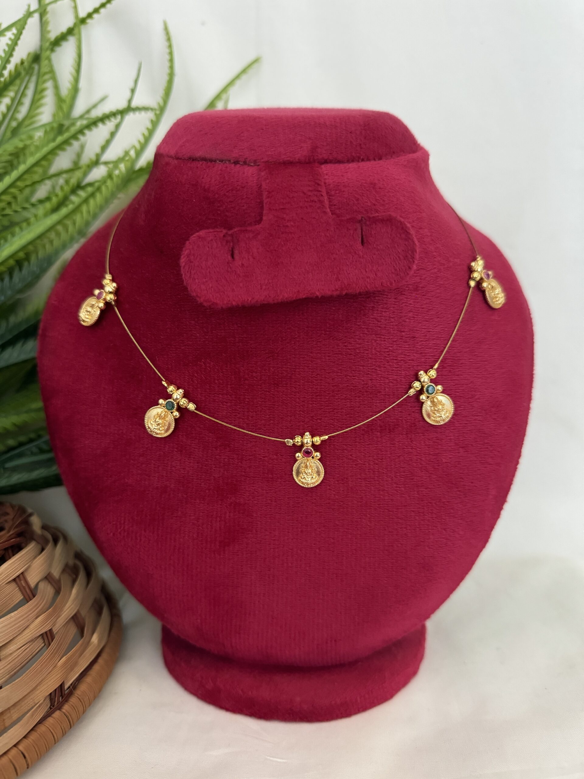 Invisible Coin Necklace