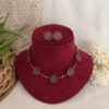 Sakhi 5 Petal Shine Necklace