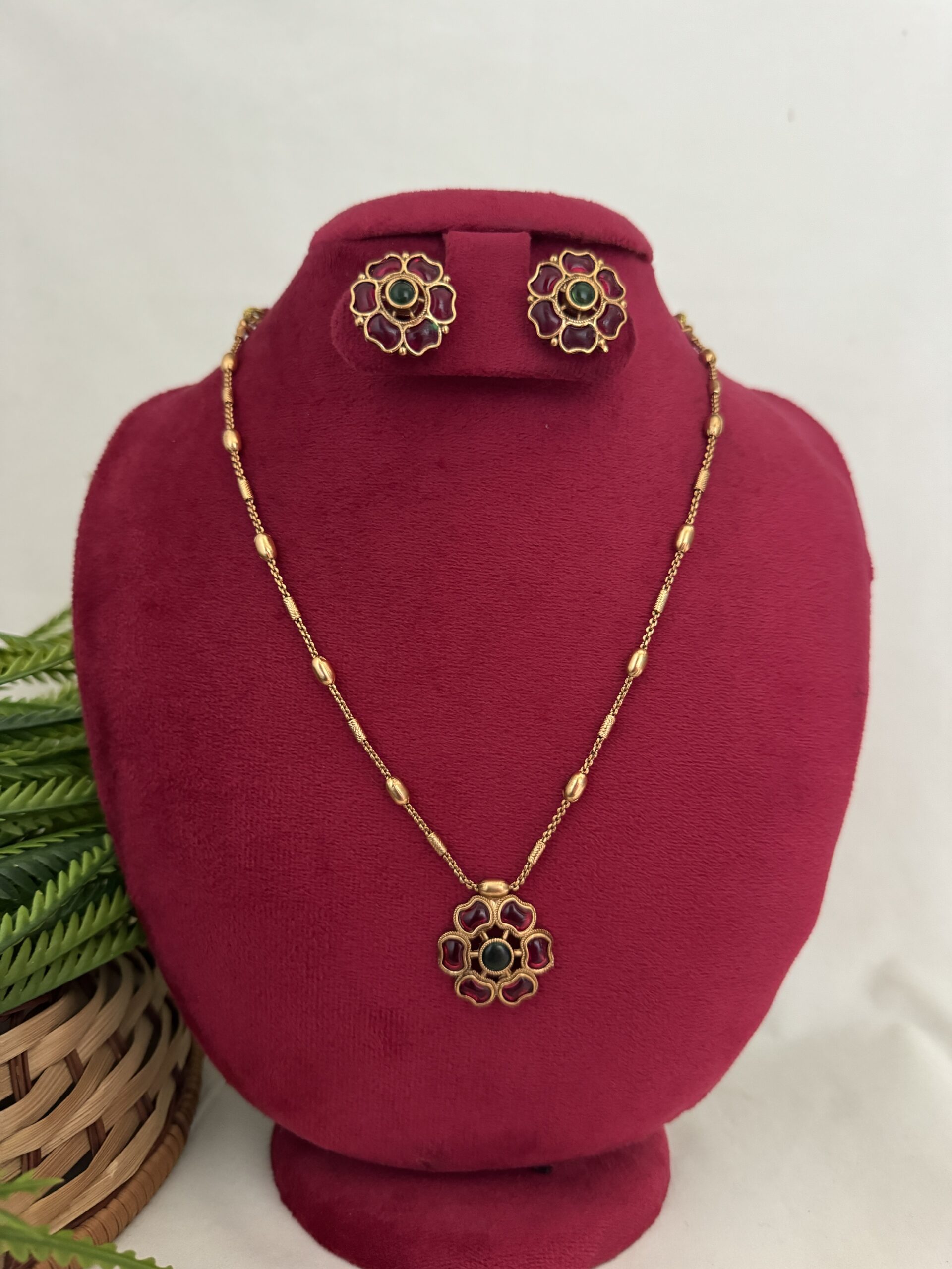 Kanchana Floral Chain Set - Mix