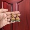 Mayura Green Jhumkas