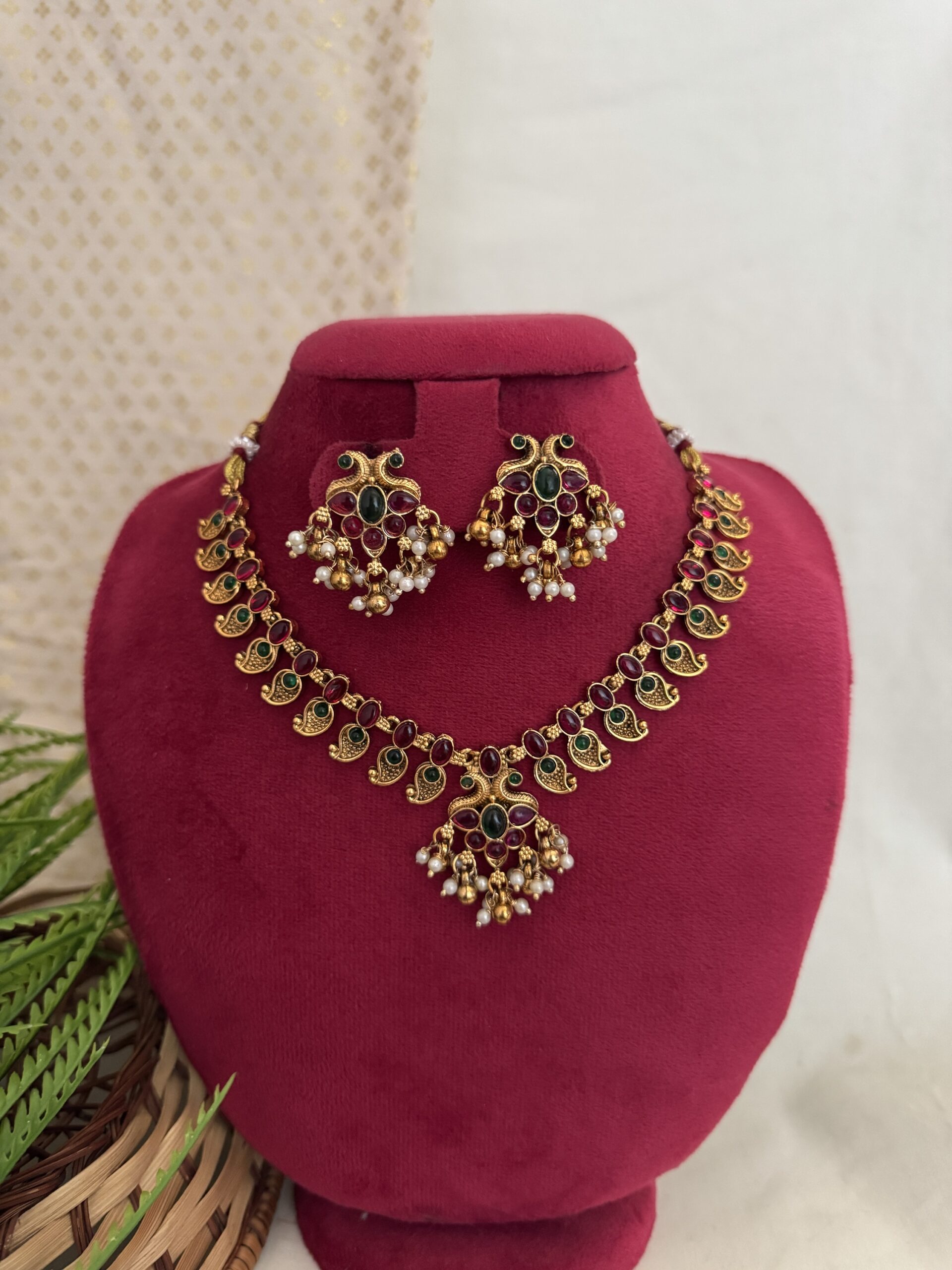 Maya Palakka Charm Necklace