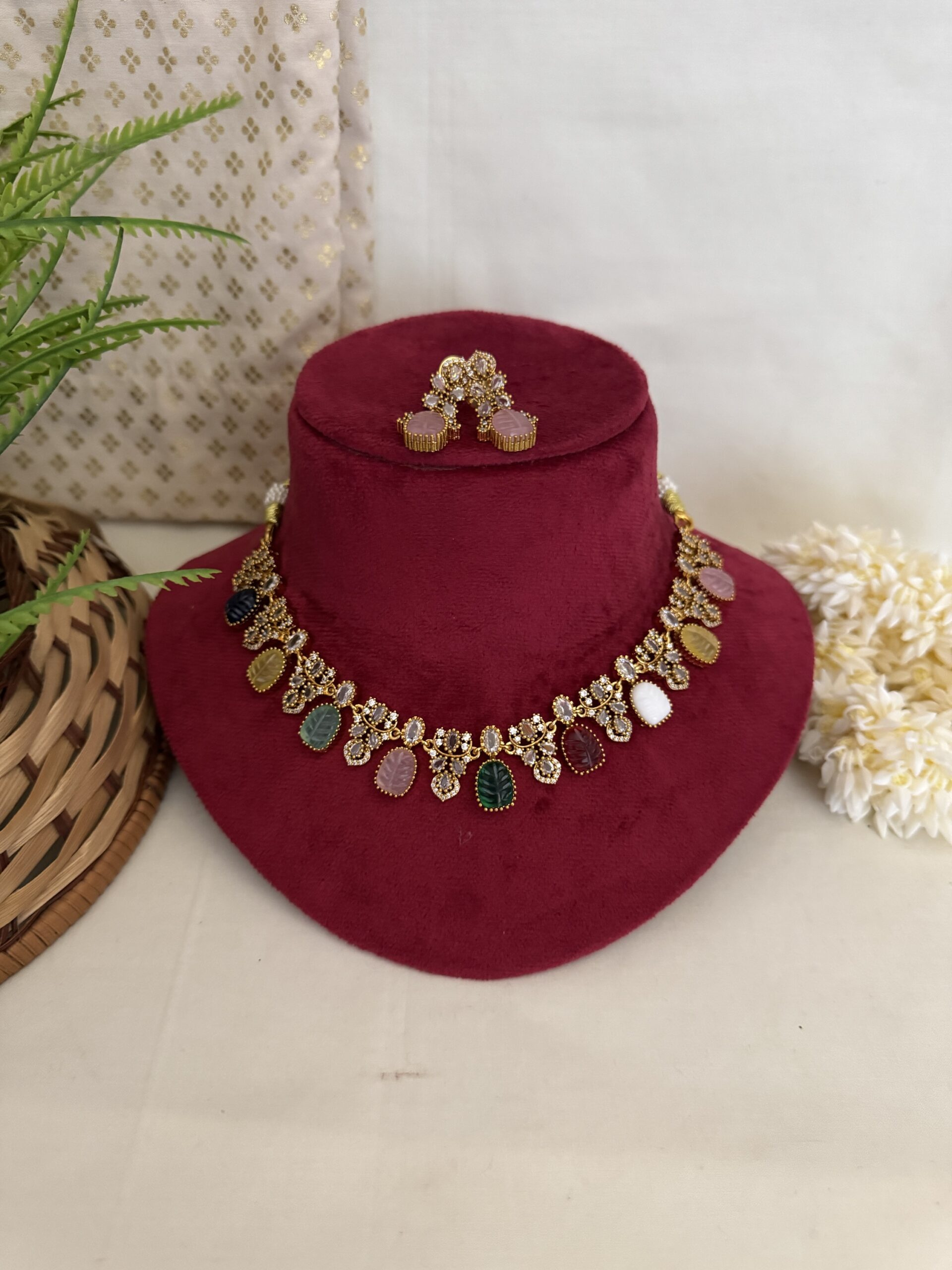 Navya Navaratna Necklace
