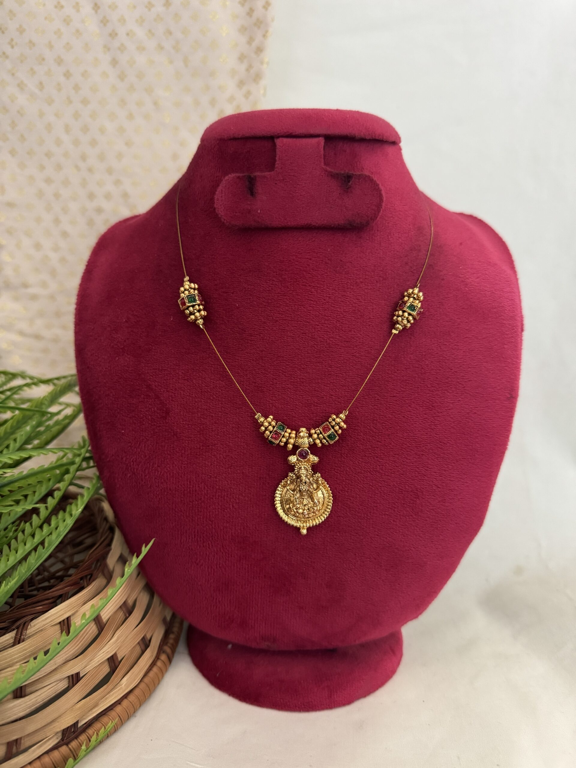 Divya Devi Invisible Necklace: A Graceful Blend of Tradition and Modern Elegance