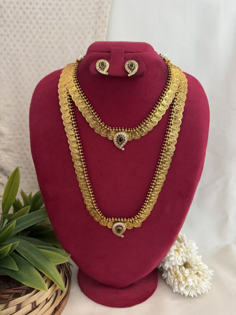 Swarnam Kasu Bridal Set – Classic South Indian Wedding Jewellery