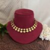 Lakshmi Kasu Necklace Set - Green