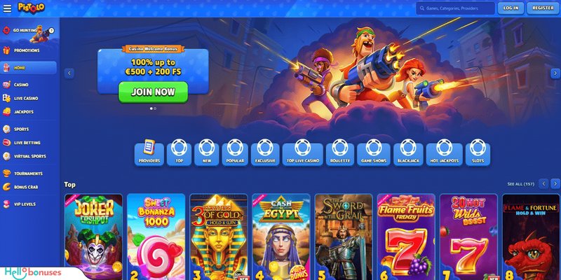 Πιστολού Casino Online: Τα Λatest Στικά και Οφέλη για τους Πελάτες της Ελλάδας
